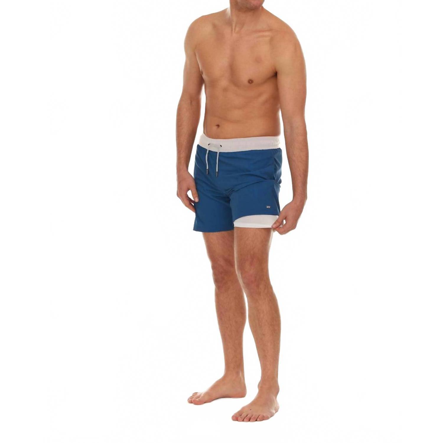 New Harmonqlo Baltra Swim Trunk In Navy